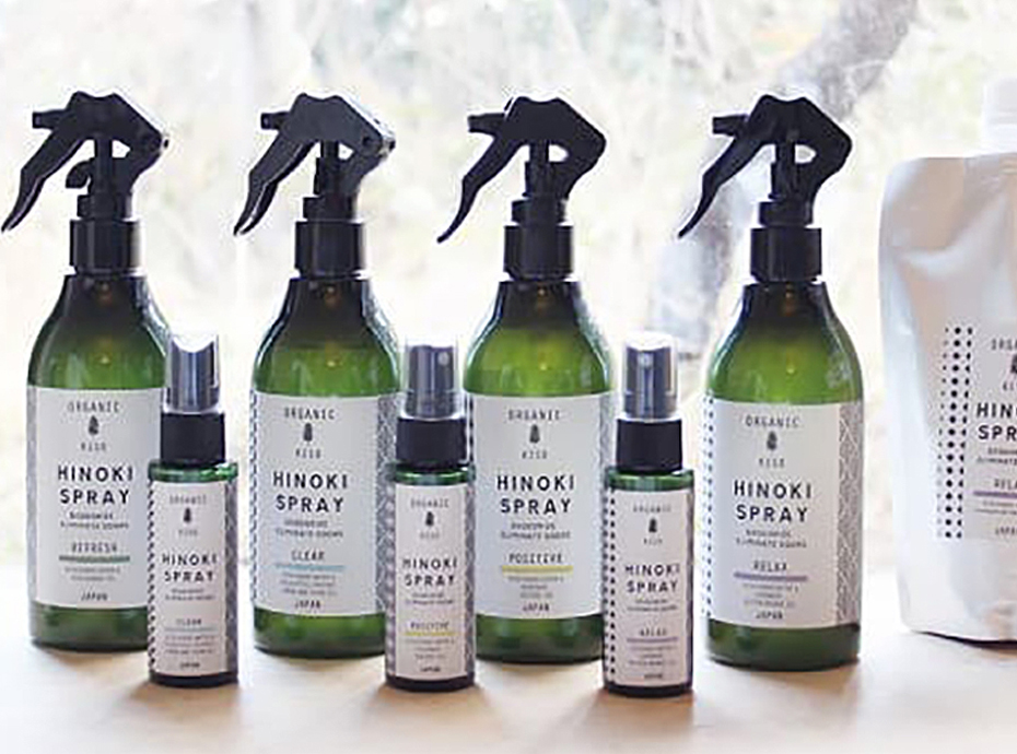 HINOKI SPRAYのデザイン事例